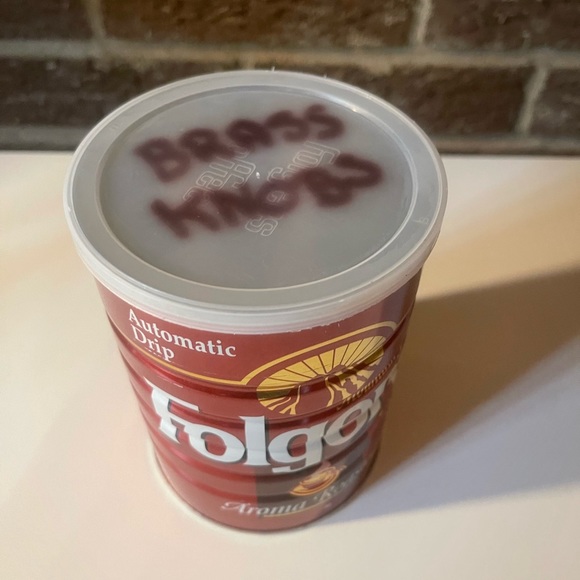 Vintage Folgers Tin Can - Picture 6 of 6